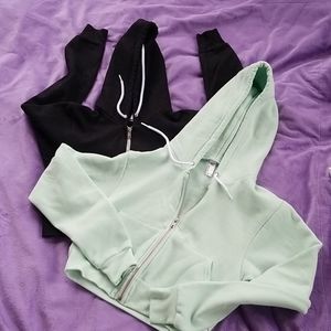 American Apparel cropped hoodie bundle
